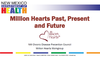 Million Hearts Presentation Cover Page for Website