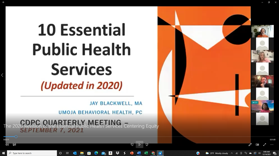 2020 Revision of the Essential Public Health Services image for website